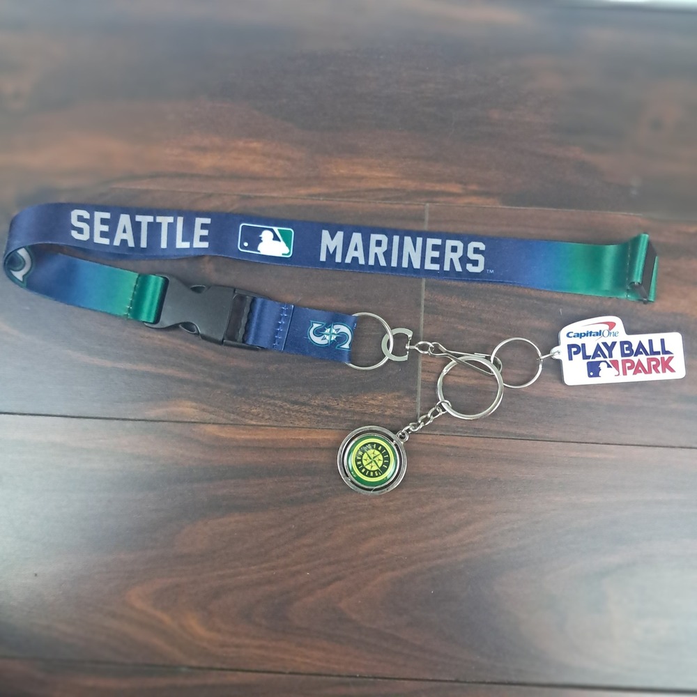 Seattle Mariners Capital One PlayBallPark Lanyard Keychain MLB All-Star Wk 2023